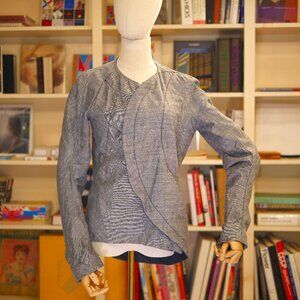 threeASFOUR reversible 3D denim jacket / avant garde NYC design collective